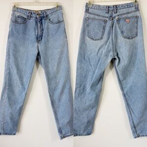 Vintage Guess AST050 Light Wash Jeans Size 32